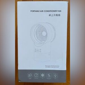 Portable Air Conditioner Fan, New in Box.